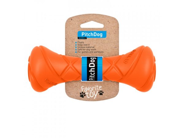 Činka pre psov Pitchdog oranžová
